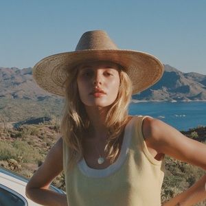 Lack Of Color Western Wide Palma Hat ~ Natural